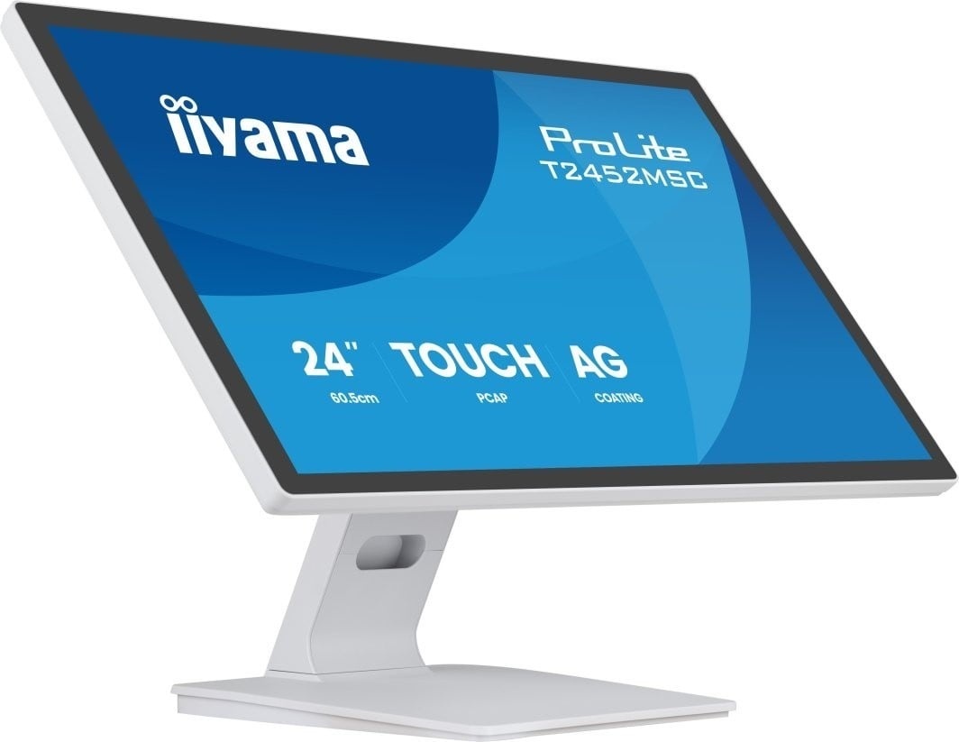 IIYAMA iiyama T2452MSC-W2AG Monitor Touch ProLite 24" IPS FHD PCAP 10-punti DeepContrast+ 420cd 120Hz HDMI DP USB bianco - MONITOR E ACCESSORI | TecnoCARE.net Sabaudia, Latina, Terracina, San Felice Circeo e Pontinia