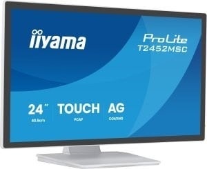 IIYAMA iiyama T2452MSC-W2AG Monitor Touch ProLite 24" IPS FHD PCAP 10-punti DeepContrast+ 420cd 120Hz HDMI DP USB bianco - MONITOR E ACCESSORI | TecnoCARE.net Sabaudia, Latina, Terracina, San Felice Circeo e Pontinia
