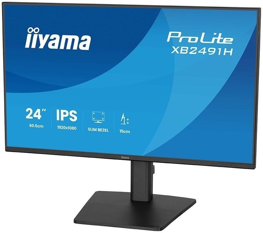 IIYAMA iiyama XB2491H-B1 Monitor ProLite 24" IPS FHD 120Hz 1ms 350cd 1500:1 HDMI DP HAS 150mm PIVOT - MONITOR E ACCESSORI | TecnoCARE.net Sabaudia, Latina, Terracina, San Felice Circeo e Pontinia