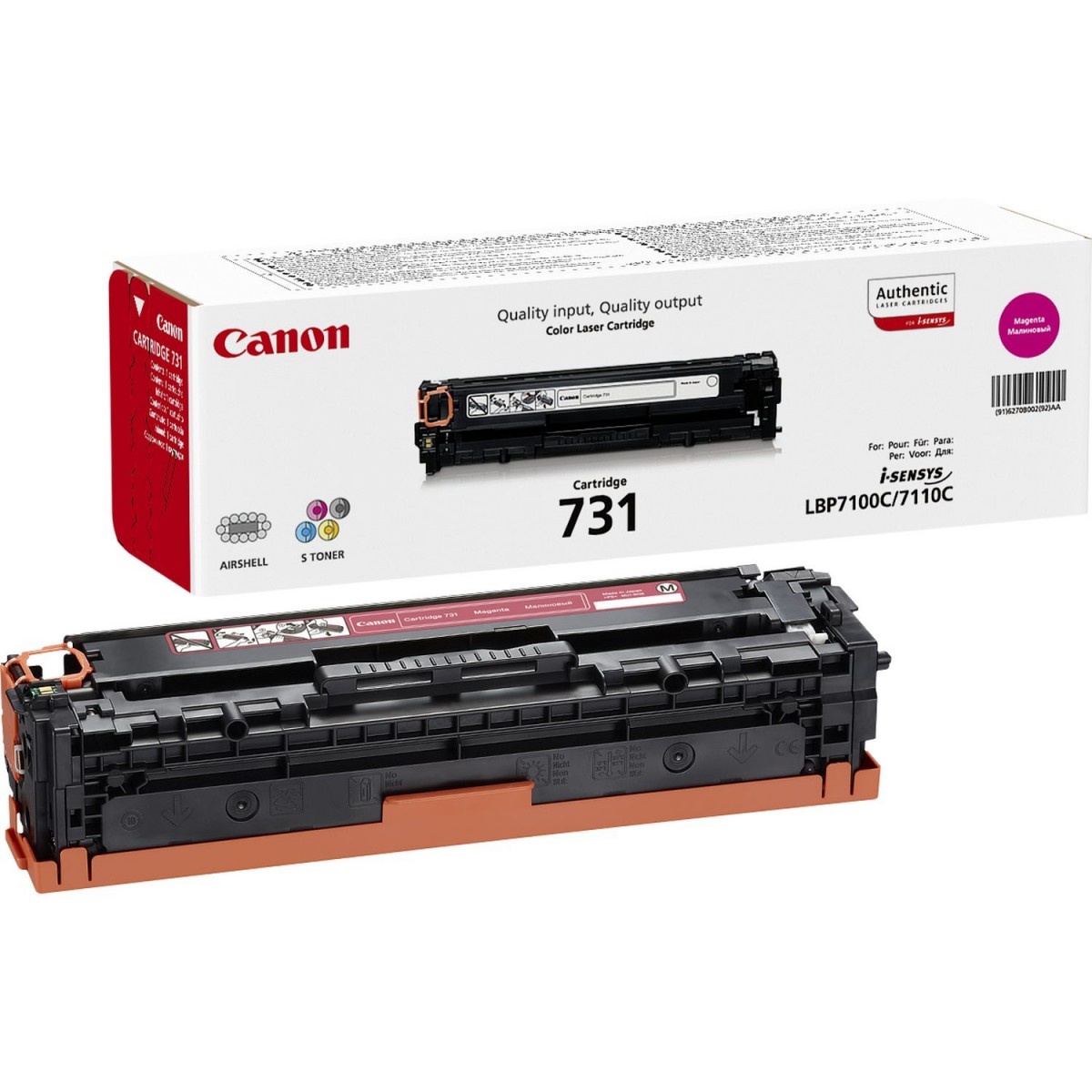 CANON Canon 731 cartuccia toner 1 pz Originale Magenta - STAMPANTI E SCANNER | TecnoCARE.net Sabaudia, Latina, Terracina, San Felice Circeo e Pontinia
