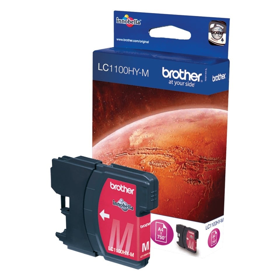 BROTHER Brother LC-1100HYM Ink Cartridge cartuccia d'inchiostro 1 pz Originale Magenta - STAMPANTI E SCANNER | TecnoCARE.net Sabaudia, Latina, Terracina, San Felice Circeo e Pontinia