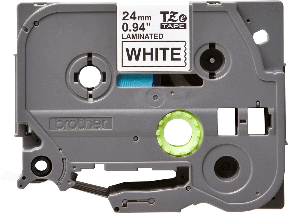 BROTHER BROTHER NASTRO LAMINATO DA 24MM (8M) NERO/BIANCO - NASTRI AGHI | TecnoCARE.net Sabaudia, Latina, Terracina, San Felice Circeo e Pontinia
