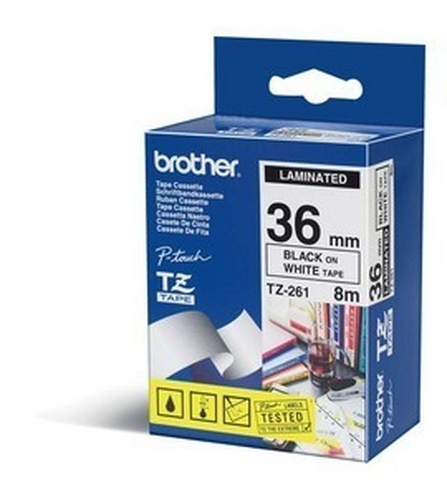 BROTHER BROTHER NASTRO LAMINATO DA 36MM (8M) NERO/BIANCO - NASTRI AGHI | TecnoCARE.net Sabaudia, Latina, Terracina, San Felice Circeo e Pontinia