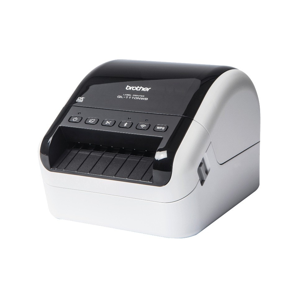 BROTHER Brother QL-1110NWB stampante per etichette (CD) Termica diretta 300 x 300 DPI 110 mm/s Con cavo e senza cavo Collegamento ethernet LAN DK Wi-Fi Bluetooth - STAMPANTI E SCANNER | TecnoCARE.net Sabaudia, Latina, Terracina, San Felice Circeo e Pontinia