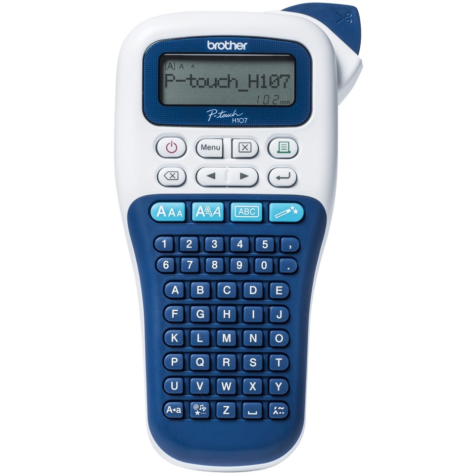 BROTHER Brother PT-H107B stampante per etichette (CD) Trasferimento termico 180 x 180 DPI 20 mm/s TZe ABC - STAMPANTI E SCANNER | TecnoCARE.net Sabaudia, Latina, Terracina, San Felice Circeo e Pontinia