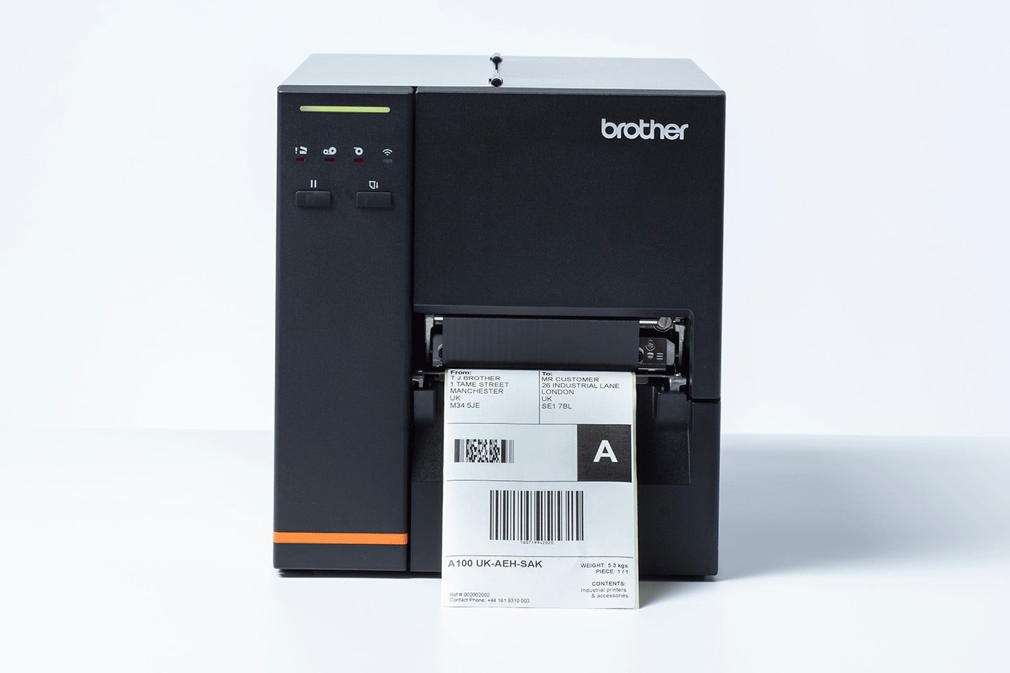 BROTHER Brother TJ-4020TN stampante per etichette (CD) Termica diretta/Trasferimento termico 203 x 203 DPI 254 mm/s Cablato Collegamento ethernet LAN - STAMPANTI E SCANNER | TecnoCARE.net Sabaudia, Latina, Terracina, San Felice Circeo e Pontinia