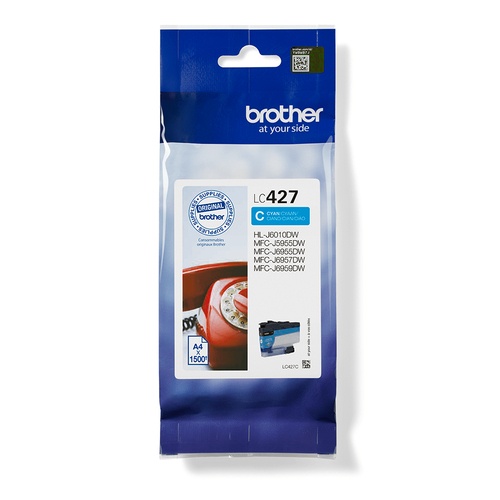 BROTHER BROTHER CART. CIANO  LC-427C 1500 PAGINE - CARTUCCE INKJET | TecnoCARE.net Sabaudia, Latina, Terracina, San Felice Circeo e Pontinia