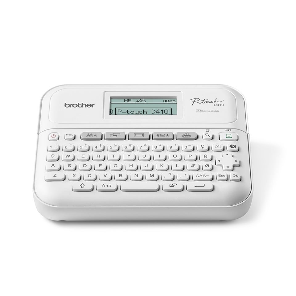 BROTHER Brother PT-D410 stampante per etichette (CD) Trasferimento termico 180 x 180 DPI 20 mm/s Cablato TZe QWERTY - STAMPANTI E SCANNER | TecnoCARE.net Sabaudia, Latina, Terracina, San Felice Circeo e Pontinia