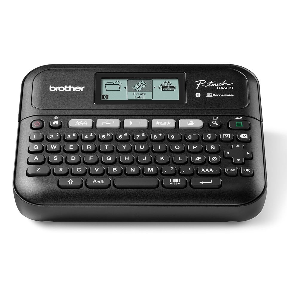 BROTHER Brother PT-D460BTVP stampante per etichette (CD) Trasferimento termico 180 x 180 DPI 30 mm/s Con cavo e senza cavo TZe Bluetooth QWERTY - STAMPANTI E SCANNER | TecnoCARE.net Sabaudia, Latina, Terracina, San Felice Circeo e Pontinia