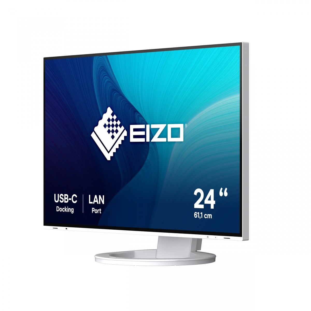 EIZO EIZO FlexScan EV2495-WT LED display 61,2 cm (24.1") 1920 x 1200 Pixel WUXGA Bianco - MONITOR E ACCESSORI | TecnoCARE.net Sabaudia, Latina, Terracina, San Felice Circeo e Pontinia