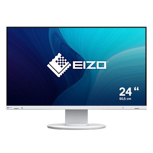 EIZO EIZO MONITOR 23,8 LED IPS 16:9 FHD 5MS 350 CDM, PIVOT, HUB USB, DP/HDMI, FLEXSCAN EV2400R-WT, BIANCO, GAR 7 ANNI - MONITOR LED | TecnoCARE.net Sabaudia, Latina, Terracina, San Felice Circeo e Pontinia