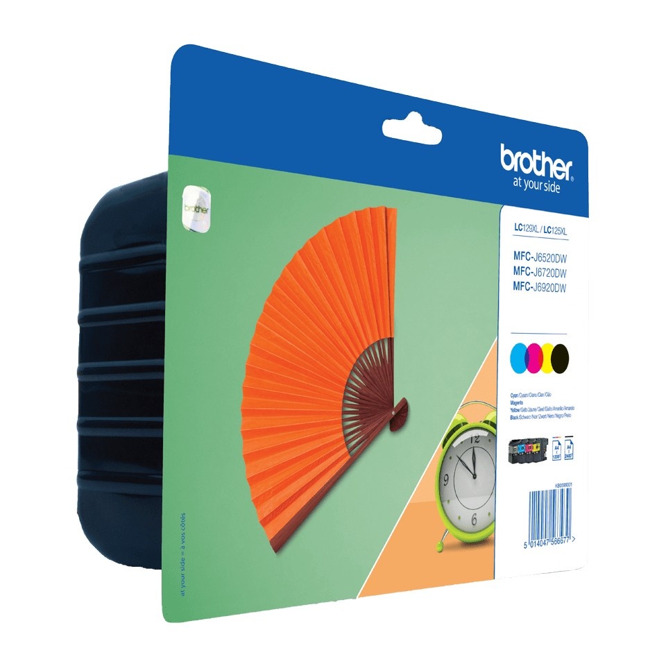 BROTHER BROTHER CARTUCCIA MULTICOLOR + NERO LC129XLVALBP DURATA 1200 PAGINE - CARTUCCE INKJET | TecnoCARE.net Sabaudia, Latina, Terracina, San Felice Circeo e Pontinia