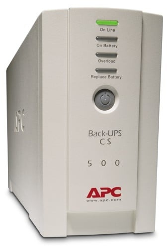 APC APC Back-UPS Standby (Offline) 0,5 kVA 300 W 4 presa(e) AC - BATTERIE E ALIMENTATORI | TecnoCARE.net Sabaudia, Latina, Terracina, San Felice Circeo e Pontinia