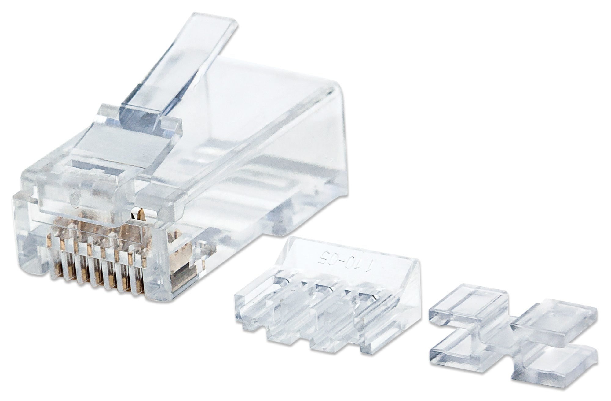 INTELLINET PLUG RJ45 8P/8C UTP CAT6A FOR CABLE 80 PCS - CAVI PER COMPUTER E PERIFERICHE | TecnoCARE.net Sabaudia, Latina, Terracina, San Felice Circeo e Pontinia