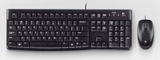 LOGITECH Logitech MK120 tastiera Mouse incluso USB QWERTZ Tedesco Nero - TASTIERE E CONTROLLER | TecnoCARE.net Sabaudia, Latina, Terracina, San Felice Circeo e Pontinia