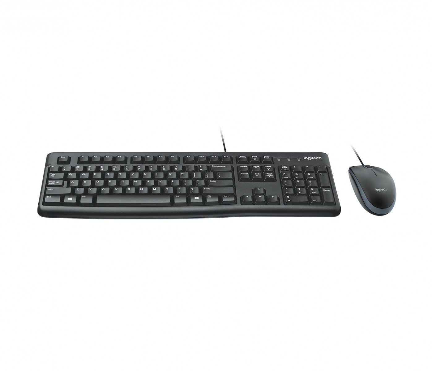 LOGITECH Logitech MK120 tastiera Mouse incluso USB QWERTY Inglese UK Nero - TASTIERE E CONTROLLER | TecnoCARE.net Sabaudia, Latina, Terracina, San Felice Circeo e Pontinia