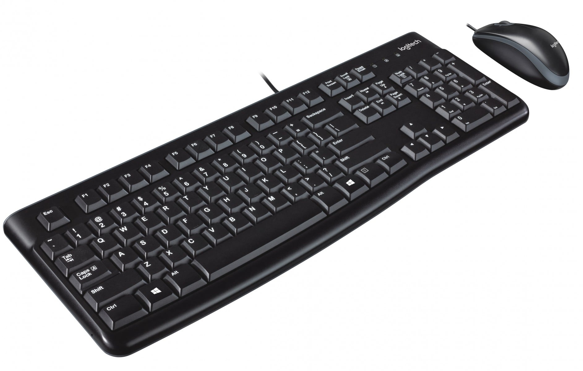 LOGITECH Logitech MK120 tastiera Mouse incluso Ufficio USB QWERTY US International Nero - TASTIERE E CONTROLLER | TecnoCARE.net Sabaudia, Latina, Terracina, San Felice Circeo e Pontinia