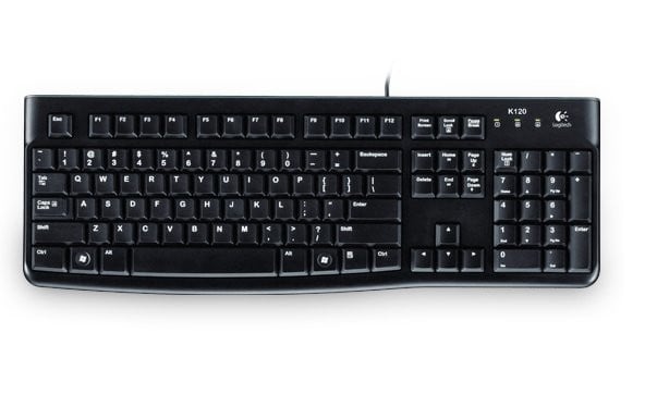 LOGITECH Logitech Keyboard K120 for Business tastiera USB QWERTZ Tedesco Nero - TASTIERE E CONTROLLER | TecnoCARE.net Sabaudia, Latina, Terracina, San Felice Circeo e Pontinia