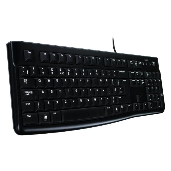 LOGITECH Logitech K120 for Business tastiera Ufficio USB QWERTY Italiano Nero - TASTIERE E CONTROLLER | TecnoCARE.net Sabaudia, Latina, Terracina, San Felice Circeo e Pontinia