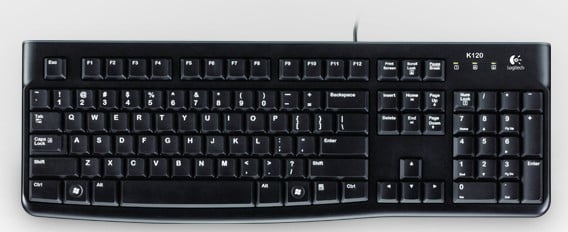 LOGITECH Logitech K120 for Business tastiera Ufficio USB QWERTZ Svizzere Nero - TASTIERE E CONTROLLER | TecnoCARE.net Sabaudia, Latina, Terracina, San Felice Circeo e Pontinia