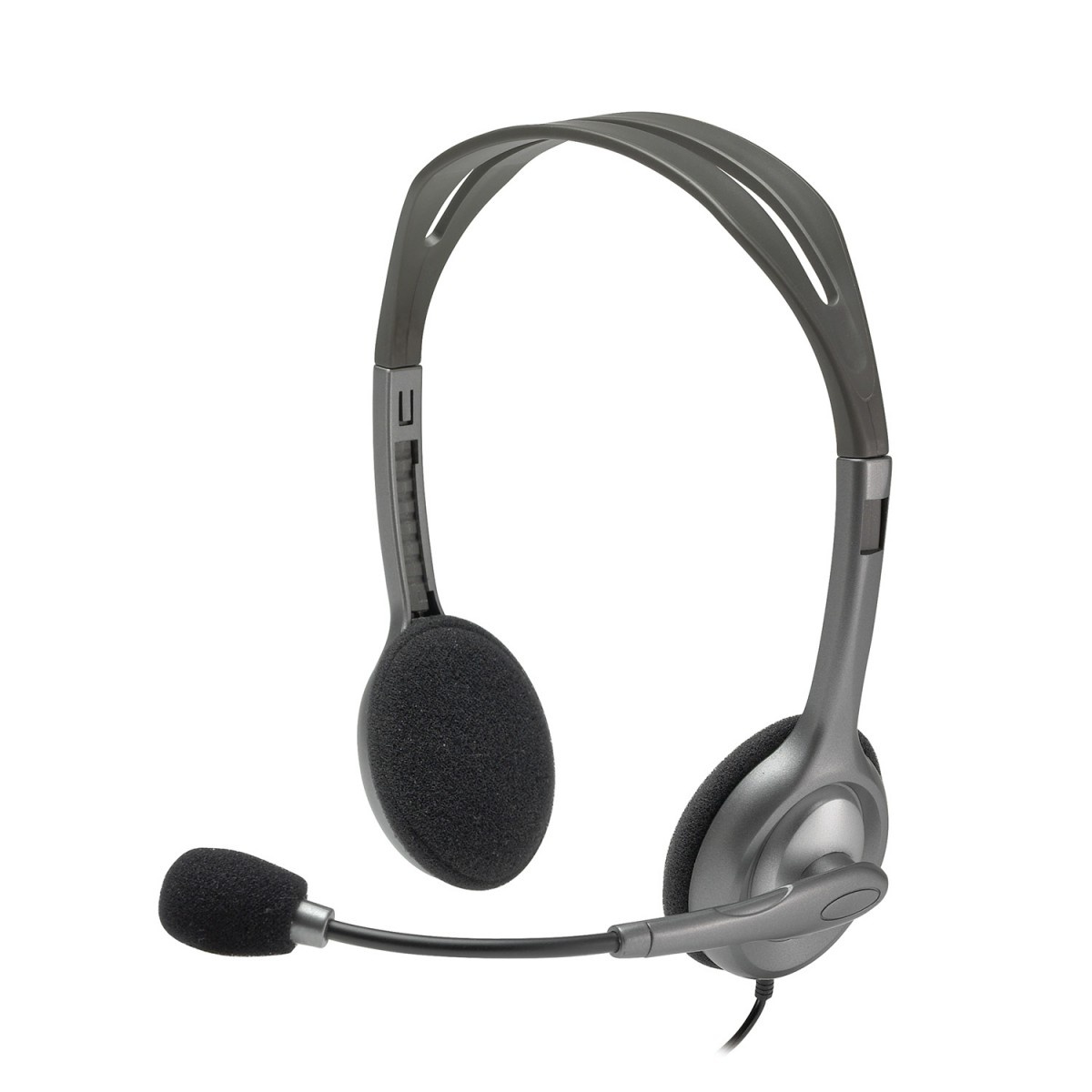 LOGITECH Logitech H110 Auricolare Cablato A Padiglione Ufficio Grigio, Grigio scuro - AUDIO E CUFFIE PORTATILI | TecnoCARE.net Sabaudia, Latina, Terracina, San Felice Circeo e Pontinia