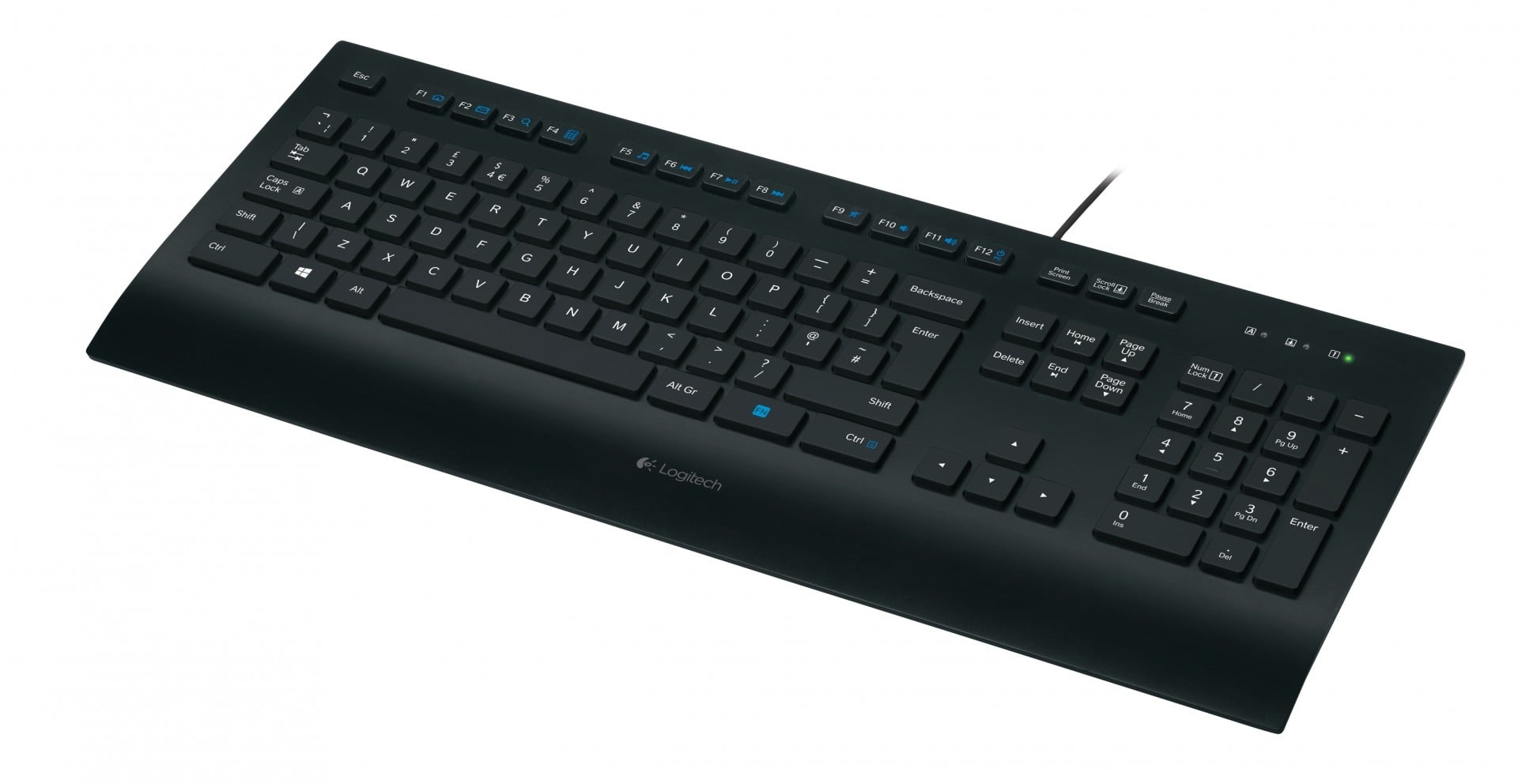 LOGITECH Logitech K280e for Business tastiera Ufficio USB QWERTY US International Nero - TASTIERE E CONTROLLER | TecnoCARE.net Sabaudia, Latina, Terracina, San Felice Circeo e Pontinia