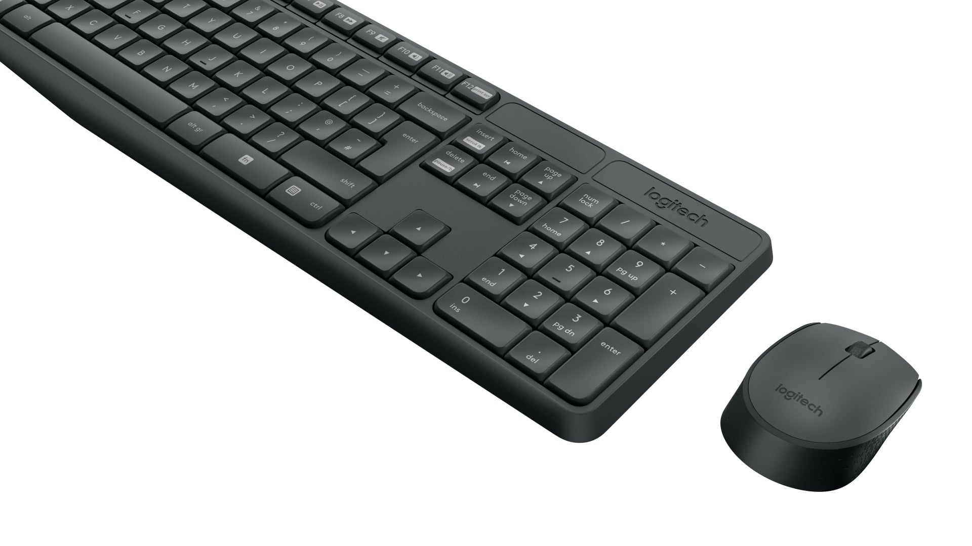 LOGITECH Logitech MK235 tastiera Mouse incluso Casa RF Wireless QWERTY US International Grigio - TASTIERE E CONTROLLER | TecnoCARE.net Sabaudia, Latina, Terracina, San Felice Circeo e Pontinia