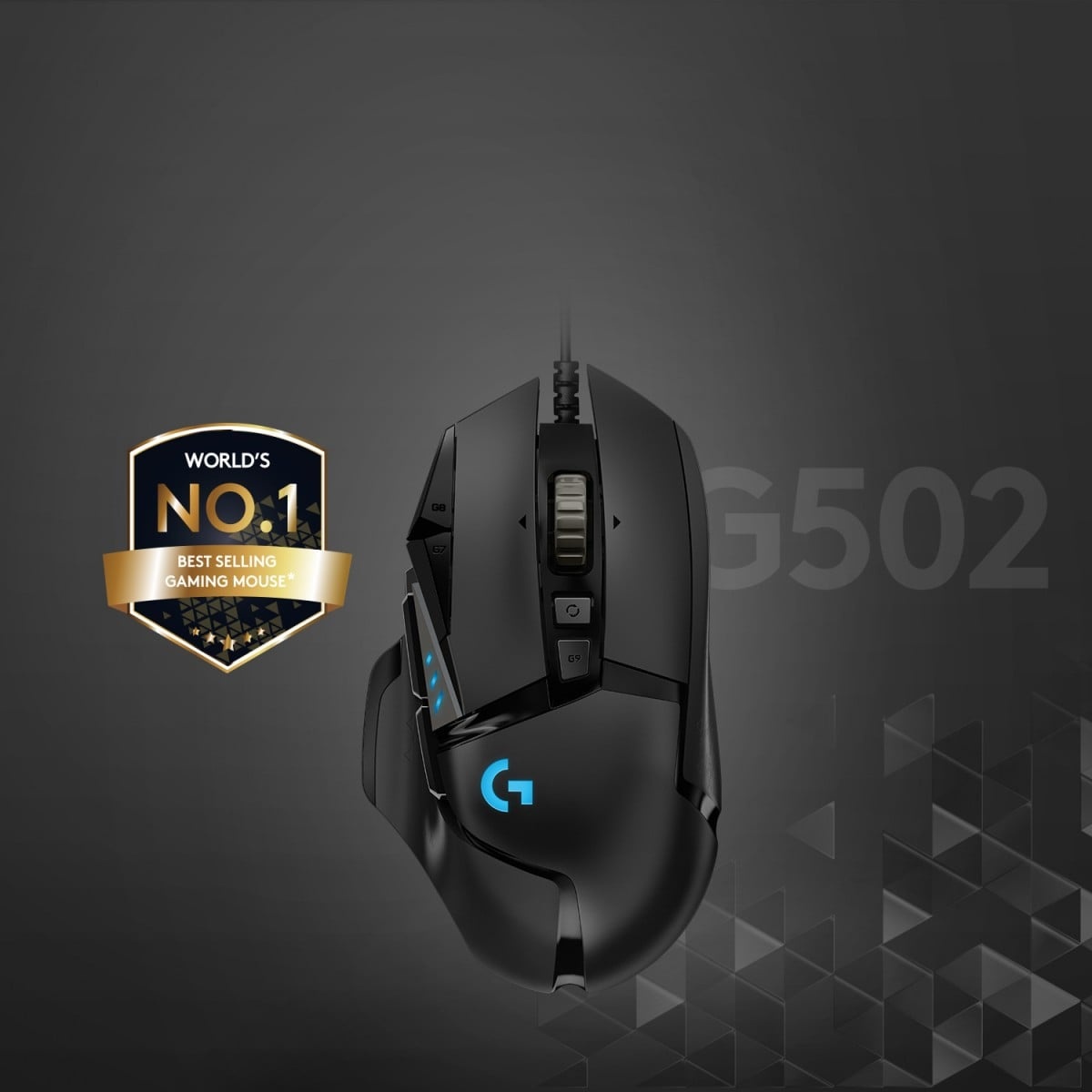 LOGITECH Logitech G G502 HERO mouse Gaming Mano destra USB tipo A Ottico 25600 DPI - TASTIERE E CONTROLLER | TecnoCARE.net Sabaudia, Latina, Terracina, San Felice Circeo e Pontinia