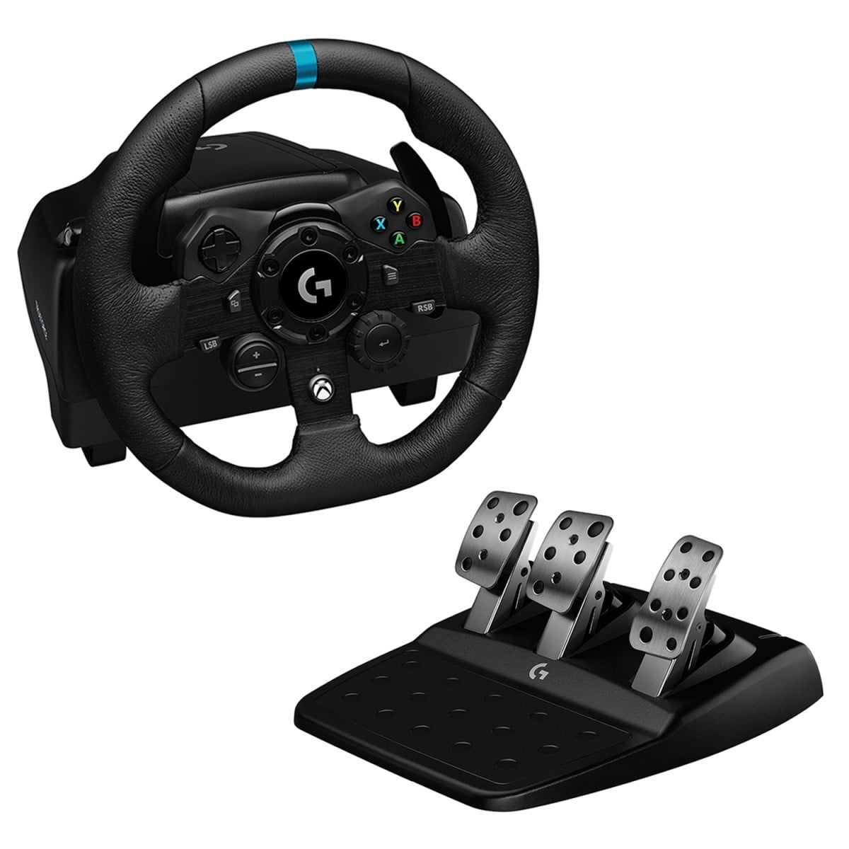 LOGITECH Logitech G G923 Nero USB 2.0 Sterzo + Pedali Analogico/Digitale PC, Xbox One, Xbox Series S, Xbox Series X - PERIFERICHE DI GIOCO | TecnoCARE.net Sabaudia, Latina, Terracina, San Felice Circeo e Pontinia