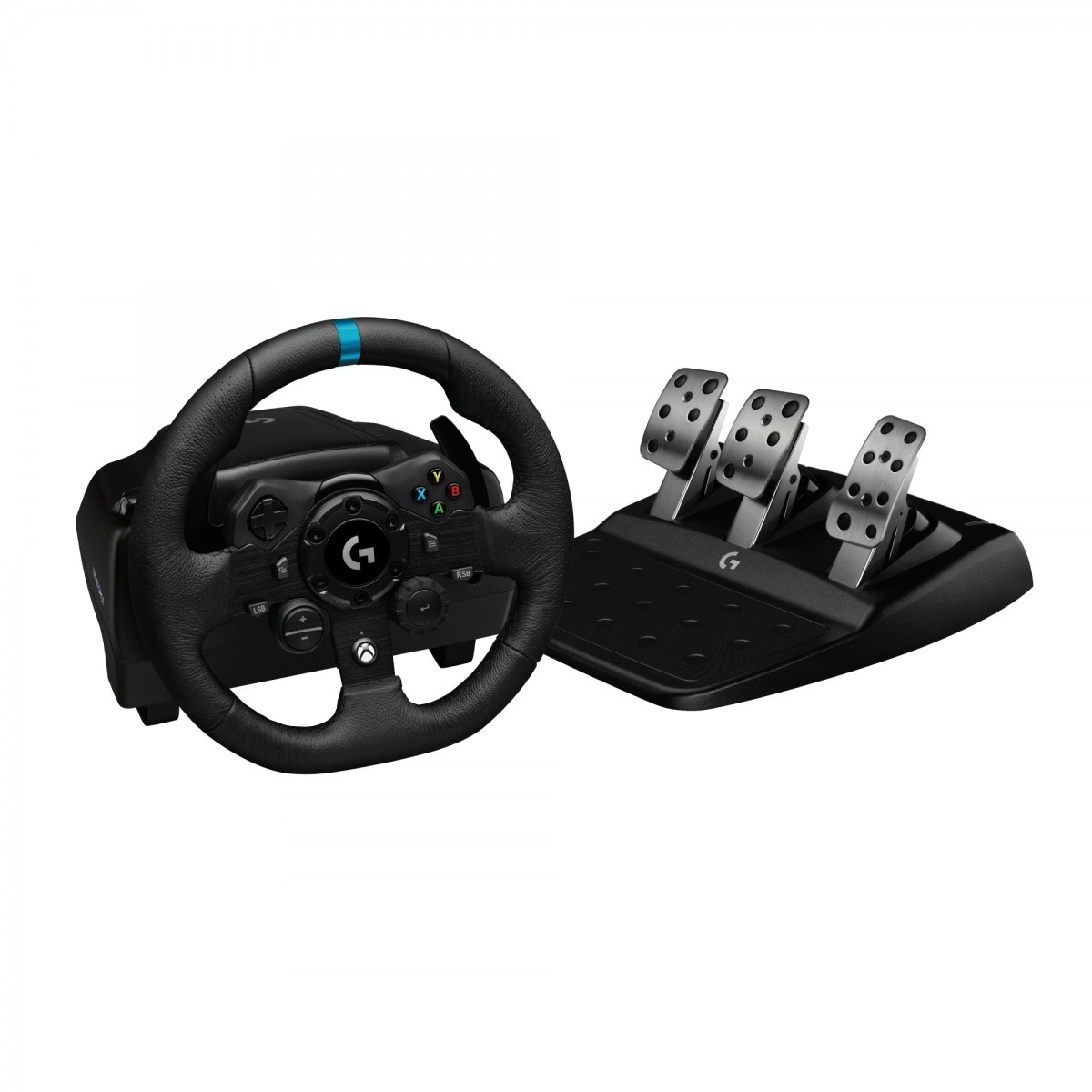 LOGITECH Logitech G G923 Nero USB 2.0 Sterzo + Pedali Analogico/Digitale PC, Xbox One, Xbox Series S, Xbox Series X - PERIFERICHE DI GIOCO | TecnoCARE.net Sabaudia, Latina, Terracina, San Felice Circeo e Pontinia