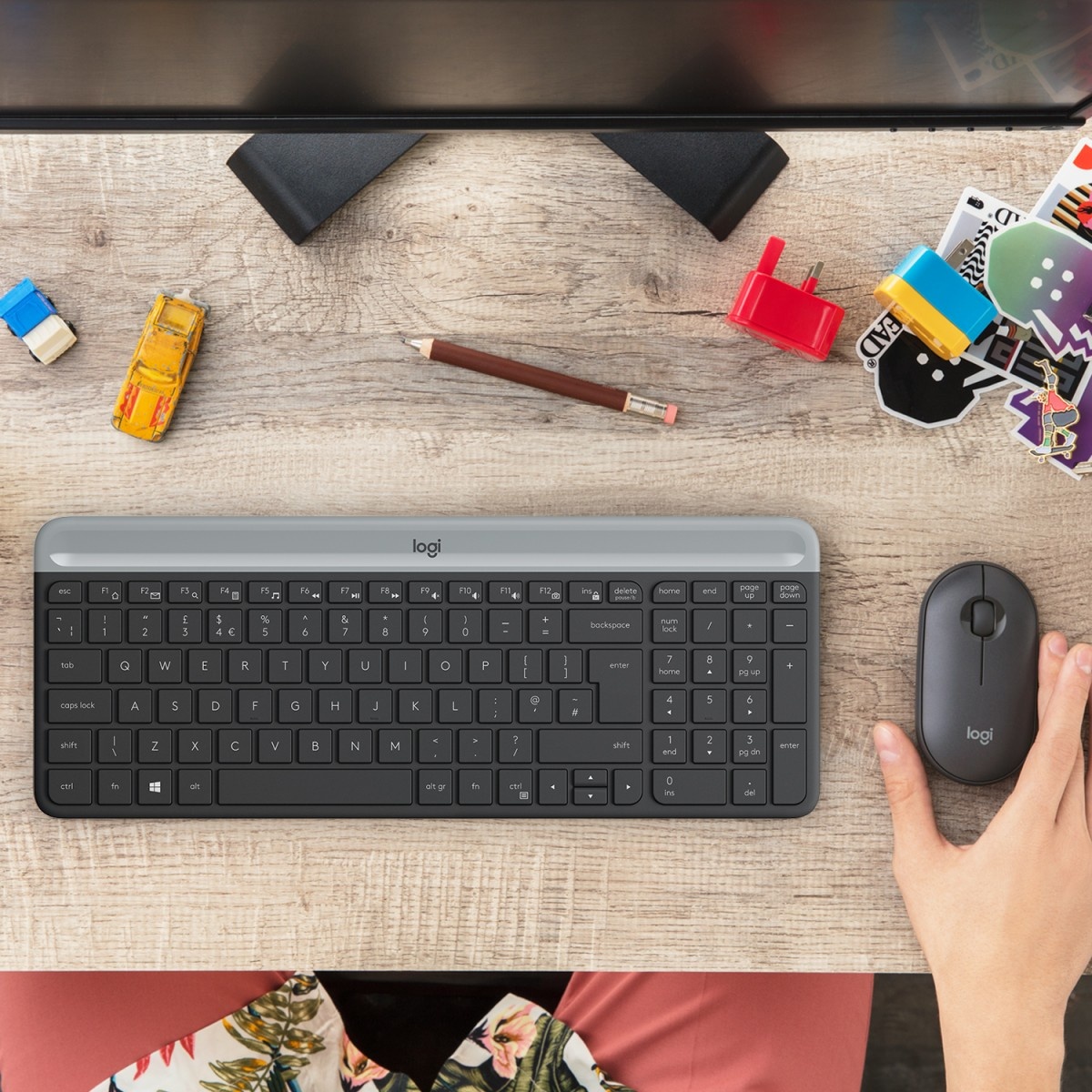 LOGITECH Logitech Slim MK470 tastiera Mouse incluso Universale RF Wireless QWERTY US International Grafite - TASTIERE E CONTROLLER | TecnoCARE.net Sabaudia, Latina, Terracina, San Felice Circeo e Pontinia