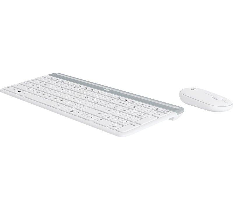 LOGITECH Logitech Slim MK470 tastiera Mouse incluso Universale RF Wireless QWERTY US International Bianco - TASTIERE E CONTROLLER | TecnoCARE.net Sabaudia, Latina, Terracina, San Felice Circeo e Pontinia