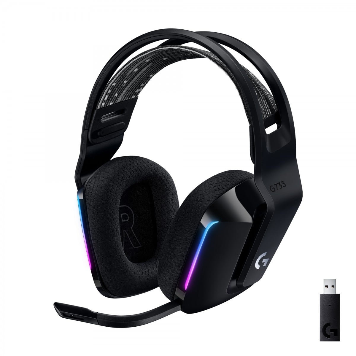 LOGITECH Logitech G G733 Auricolare Wireless A Padiglione Gaming Nero - AUDIO E CUFFIE PORTATILI | TecnoCARE.net Sabaudia, Latina, Terracina, San Felice Circeo e Pontinia
