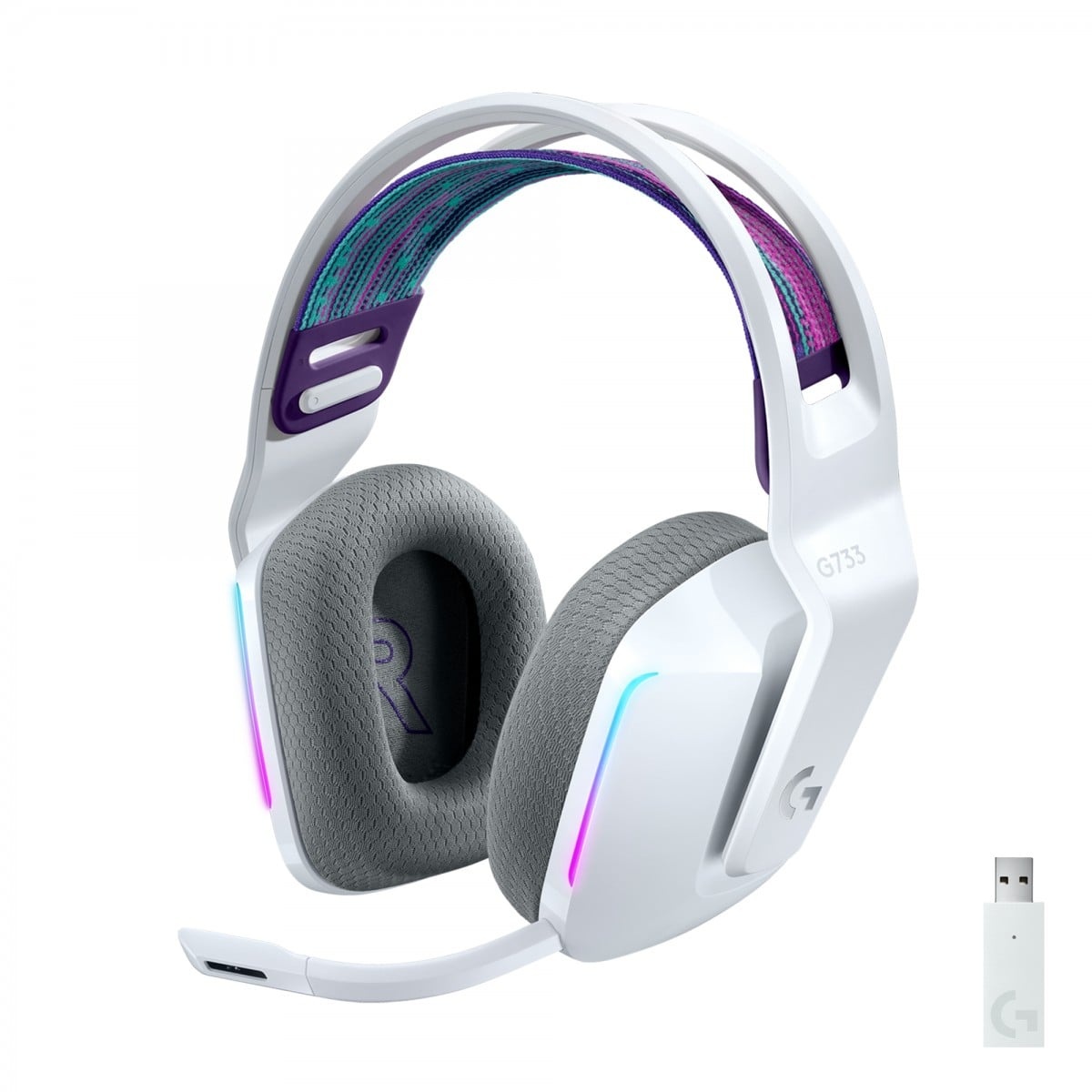 LOGITECH Logitech G G733 Auricolare Wireless A Padiglione Gaming Bianco - AUDIO E CUFFIE PORTATILI | TecnoCARE.net Sabaudia, Latina, Terracina, San Felice Circeo e Pontinia