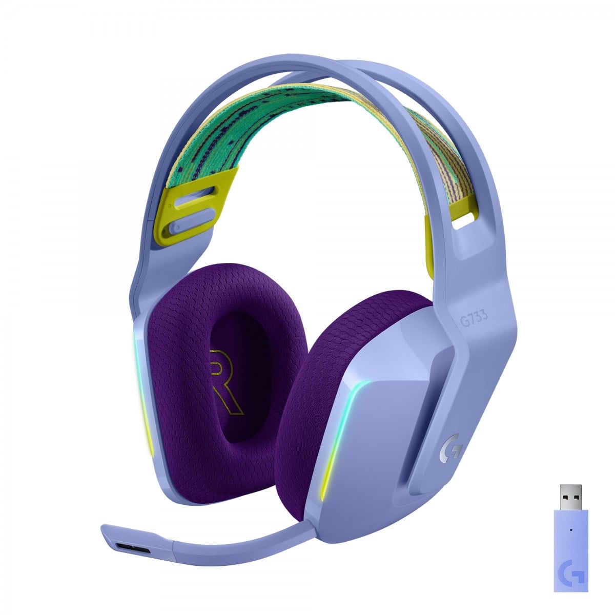 LOGITECH Logitech G G733 Auricolare Wireless A Padiglione Gaming Lillà - AUDIO E CUFFIE PORTATILI | TecnoCARE.net Sabaudia, Latina, Terracina, San Felice Circeo e Pontinia