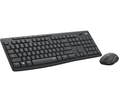 LOGITECH Logitech MK295 Silent tastiera Mouse incluso Ufficio RF Wireless QWERTY US International Grafite - TASTIERE E CONTROLLER | TecnoCARE.net Sabaudia, Latina, Terracina, San Felice Circeo e Pontinia