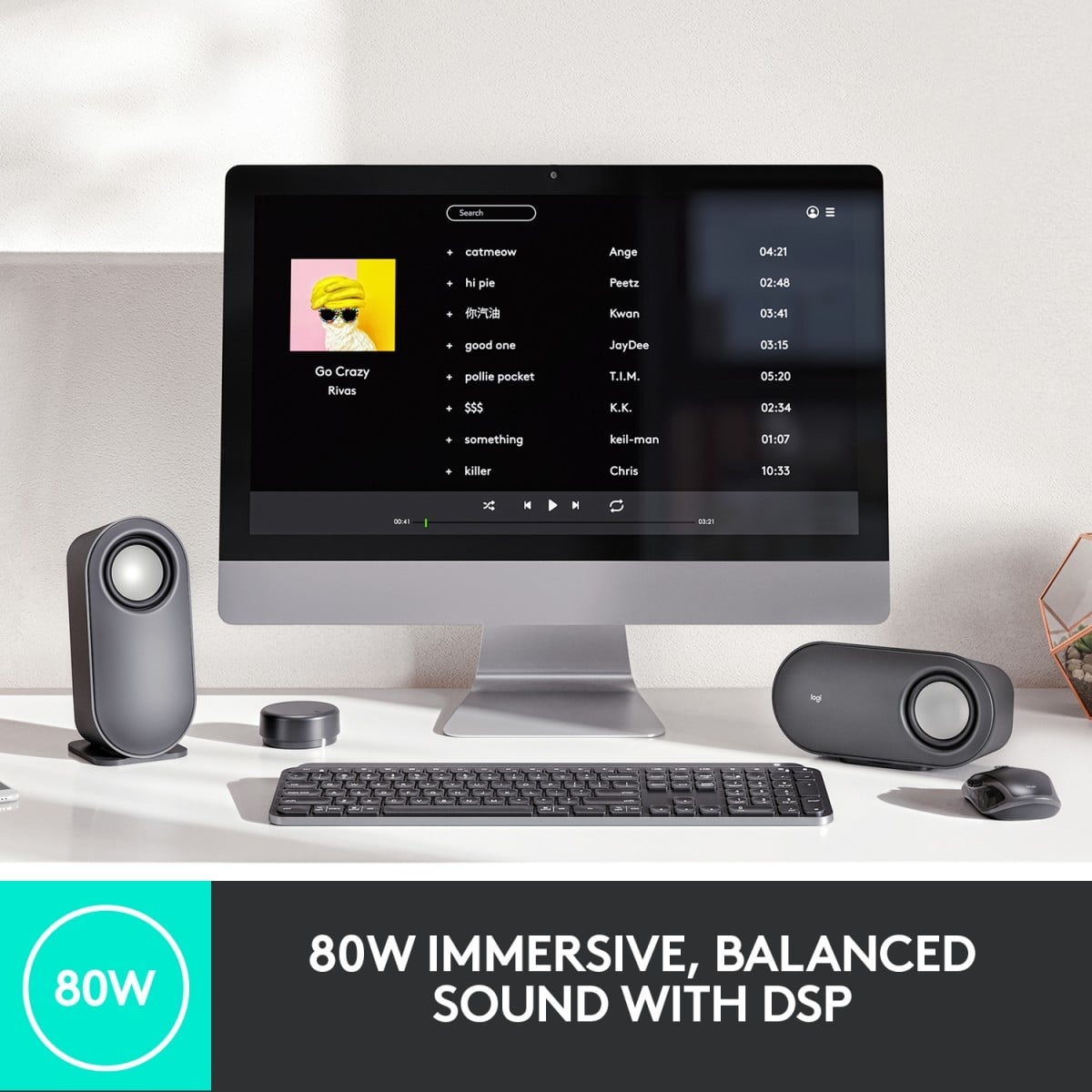LOGITECH Logitech Z407 set di altoparlanti Universale Grafite 2.1 canali 10 W Bluetooth - AUDIO DOMESTICI | TecnoCARE.net Sabaudia, Latina, Terracina, San Felice Circeo e Pontinia