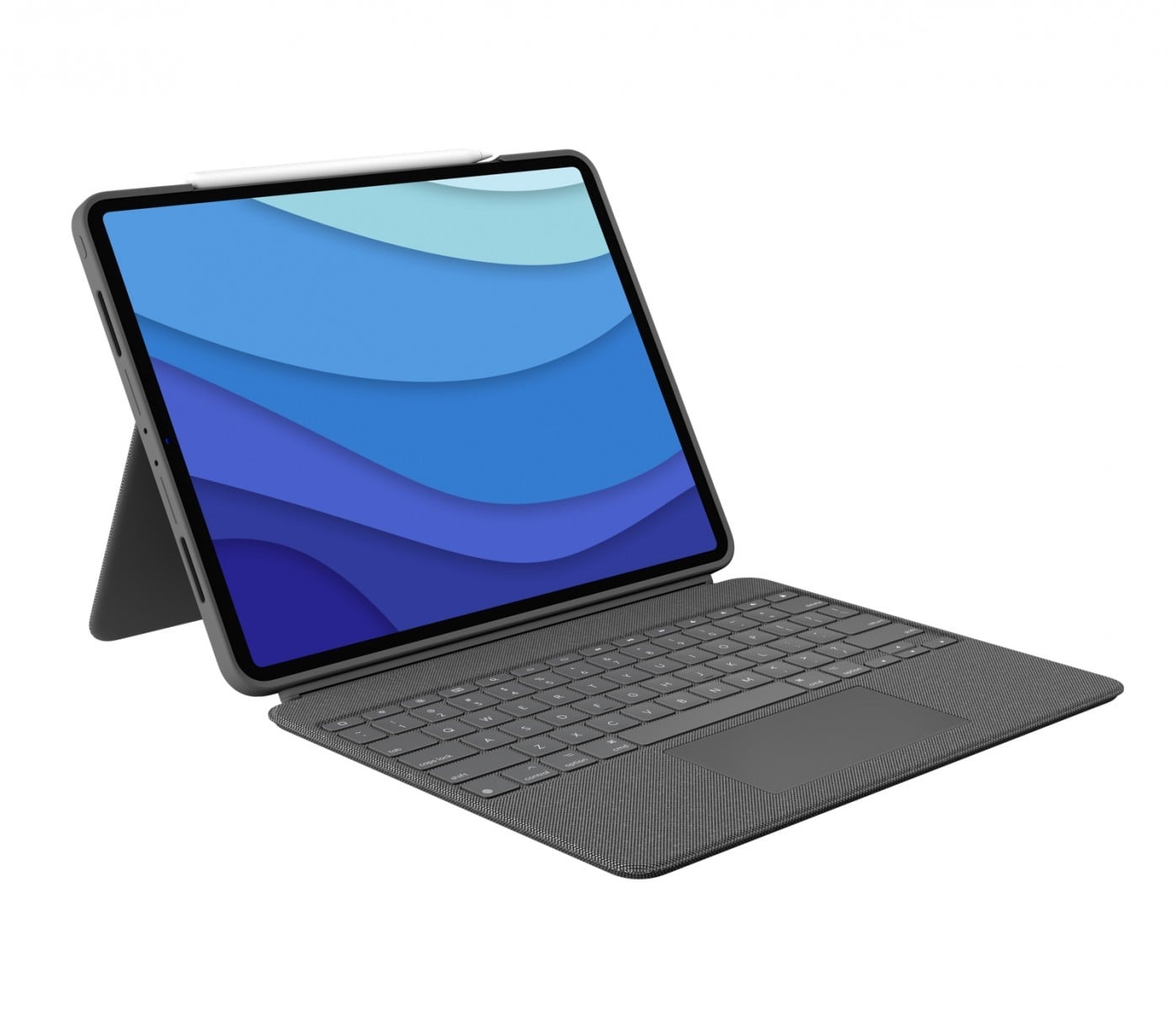LOGITECH Logitech Combo Touch QWERTZ Tedesco Smart Connector Grigio - TASTIERE E CONTROLLER | TecnoCARE.net Sabaudia, Latina, Terracina, San Felice Circeo e Pontinia