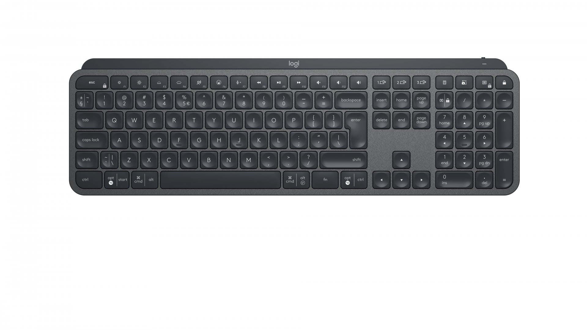 LOGITECH Logitech Master MX Keys for Business tastiera Ufficio RF senza fili + Bluetooth Inglese britannico Grafite - TASTIERE E CONTROLLER | TecnoCARE.net Sabaudia, Latina, Terracina, San Felice Circeo e Pontinia