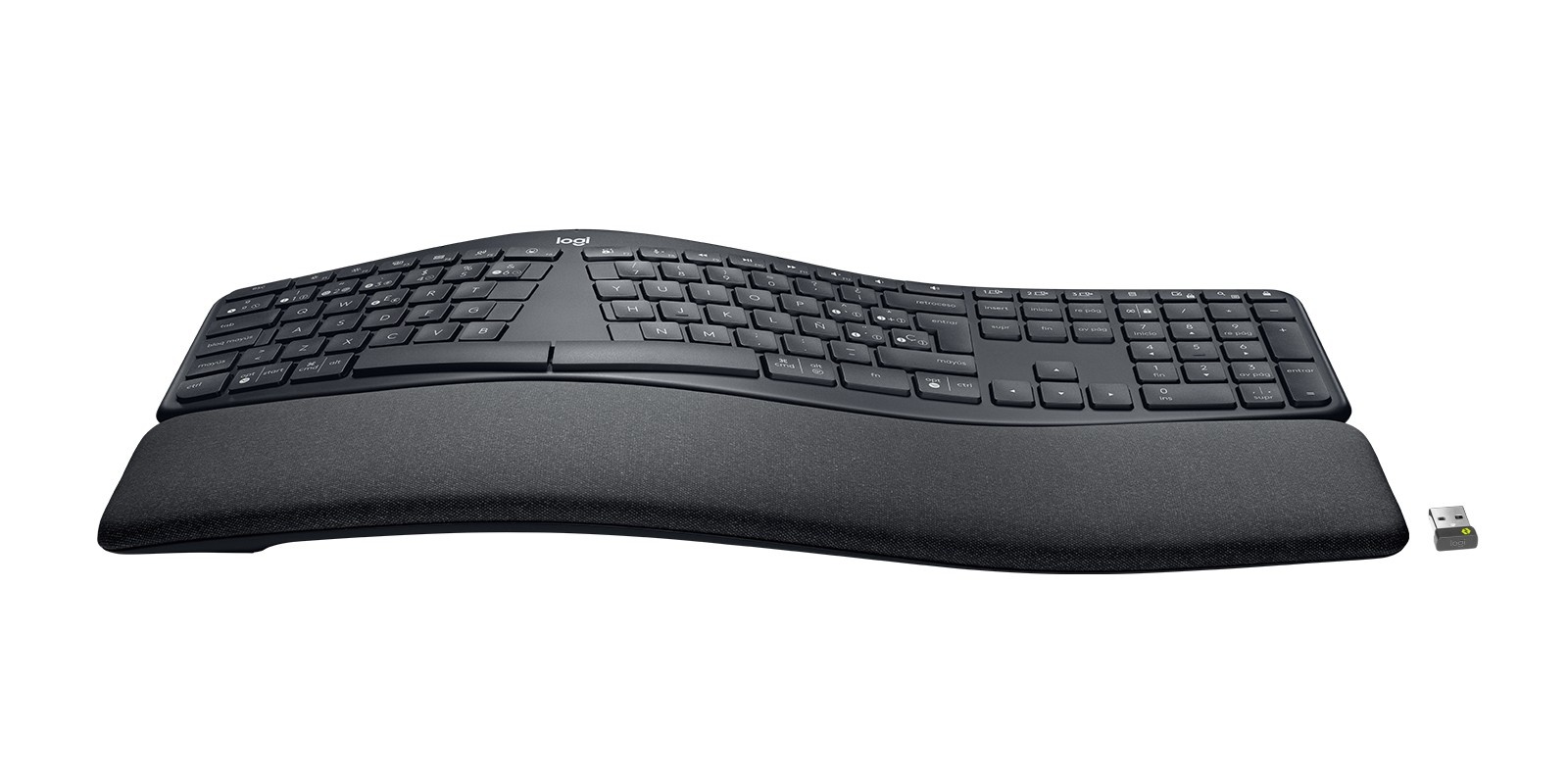 LOGITECH Logitech ERGO K860 Split for Business tastiera Ufficio Bluetooth QWERTY Spagnolo Grafite - TASTIERE E CONTROLLER | TecnoCARE.net Sabaudia, Latina, Terracina, San Felice Circeo e Pontinia