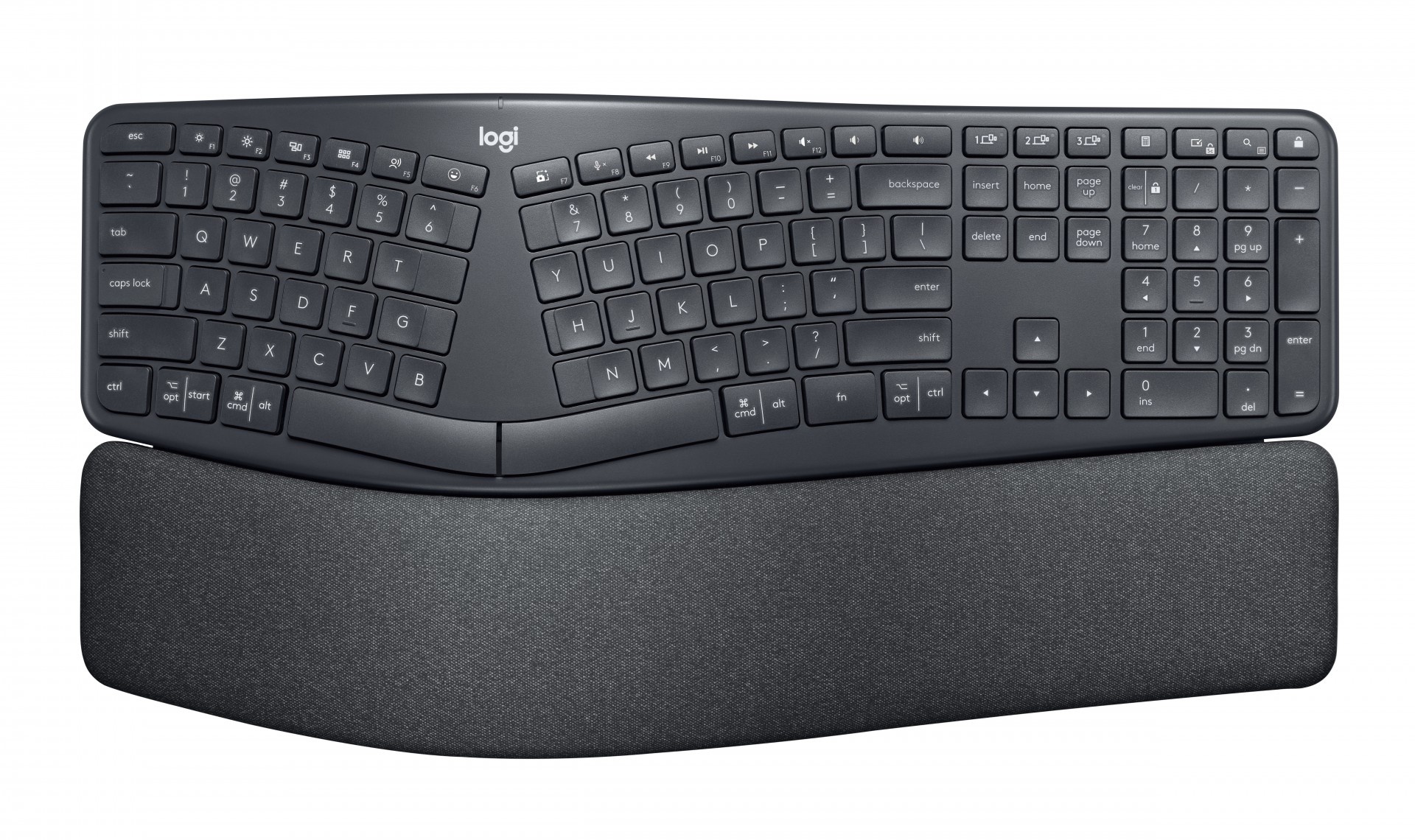 LOGITECH Logitech ERGO K860 Split for Business tastiera Ufficio Bluetooth QWERTY US International Grafite - TASTIERE E CONTROLLER | TecnoCARE.net Sabaudia, Latina, Terracina, San Felice Circeo e Pontinia