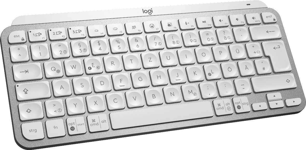 LOGITECH Logitech MX Keys Mini tastiera Ufficio RF senza fili + Bluetooth QWERTZ Tedesco Grigio - TASTIERE E CONTROLLER | TecnoCARE.net Sabaudia, Latina, Terracina, San Felice Circeo e Pontinia