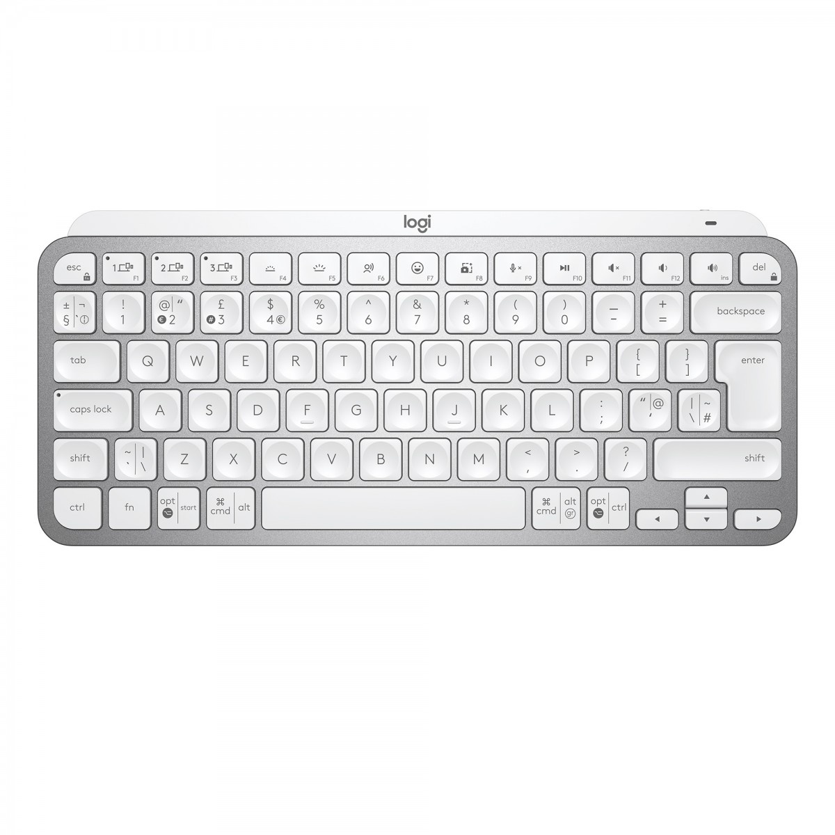 LOGITECH Logitech Master MX Keys Mini tastiera Ufficio RF senza fili + Bluetooth QWERTY Inglese Grigio - TASTIERE E CONTROLLER | TecnoCARE.net Sabaudia, Latina, Terracina, San Felice Circeo e Pontinia
