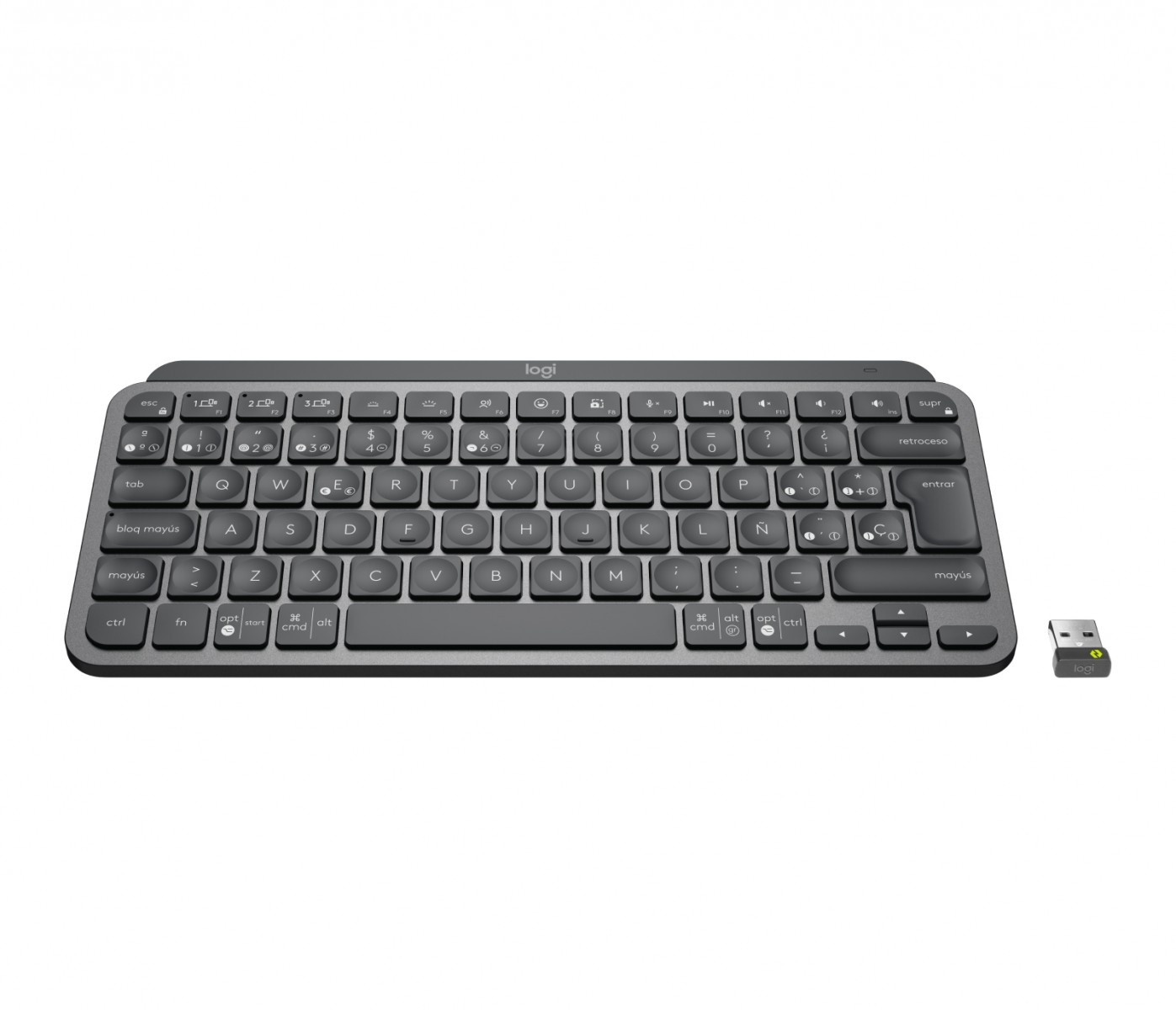 LOGITECH Logitech MX Keys Mini For Business tastiera Ufficio RF senza fili + Bluetooth AZERTY Francese Grafite - TASTIERE E CONTROLLER | TecnoCARE.net Sabaudia, Latina, Terracina, San Felice Circeo e Pontinia