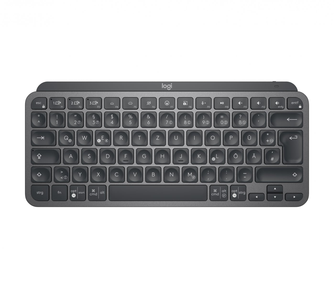 LOGITECH Logitech MX Keys Mini For Business tastiera Ufficio RF senza fili + Bluetooth QWERTZ Tedesco Grafite - TASTIERE E CONTROLLER | TecnoCARE.net Sabaudia, Latina, Terracina, San Felice Circeo e Pontinia