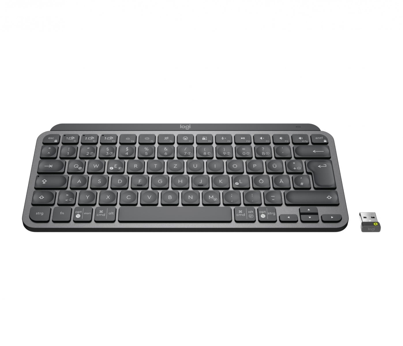 LOGITECH Logitech MX Keys Mini For Business tastiera Ufficio RF senza fili + Bluetooth QWERTZ Tedesco Grafite - TASTIERE E CONTROLLER | TecnoCARE.net Sabaudia, Latina, Terracina, San Felice Circeo e Pontinia