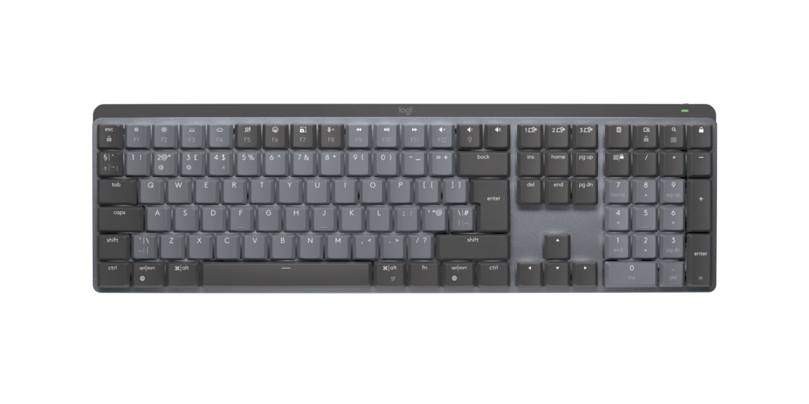 LOGITECH Logitech 920-010756 MX Meccanica Wireless Illuminata Tastiera Grafite Tattile - TASTIERE E CONTROLLER | TecnoCARE.net Sabaudia, Latina, Terracina, San Felice Circeo e Pontinia