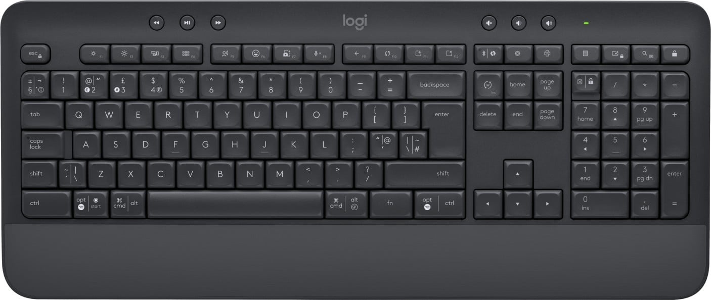 LOGITECH Logitech Signature K650 tastiera Ufficio Bluetooth QWERTY Inglese UK Grafite - TASTIERE E CONTROLLER | TecnoCARE.net Sabaudia, Latina, Terracina, San Felice Circeo e Pontinia