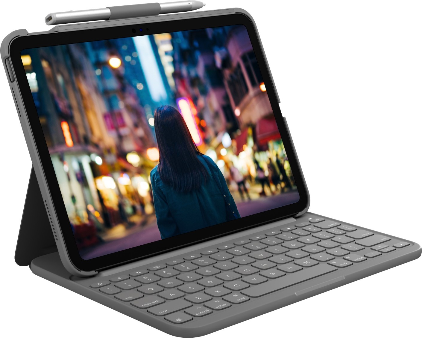 LOGITECH Logitech 920-011413 tastiera per dispositivo mobile QWERTY US International Bluetooth Grigio - TASTIERE E CONTROLLER | TecnoCARE.net Sabaudia, Latina, Terracina, San Felice Circeo e Pontinia