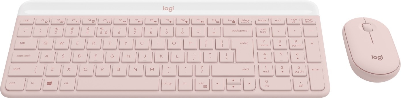 LOGITECH Logitech MK470 tastiera Mouse incluso Ufficio RF Wireless QWERTY US International Rosa - TASTIERE E CONTROLLER | TecnoCARE.net Sabaudia, Latina, Terracina, San Felice Circeo e Pontinia